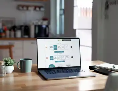 Driver Schedule On Laptop 1200X800