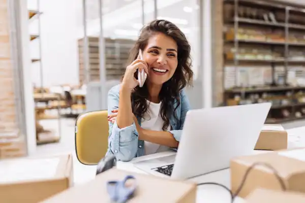 Business Owner Making A Phone Call 1200X800