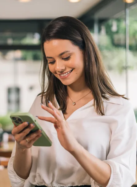 Woman On Phone 1200X1200